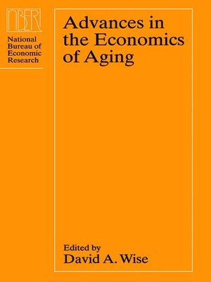 cover image of Advances in the Economics of Aging